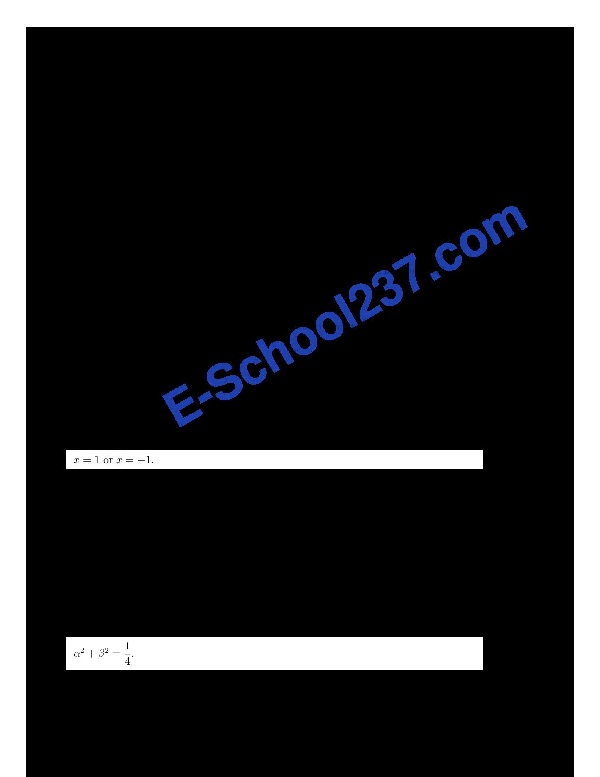 A Math Solutions 2026 GCE
